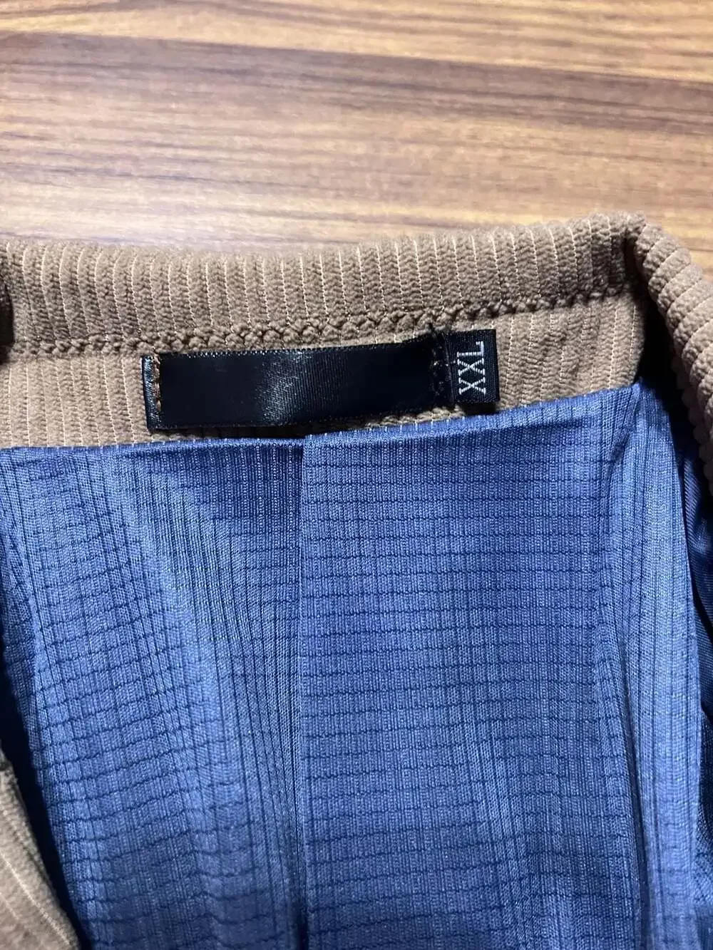 Men's Casual Corduroy Blazer Jacket Slim Fit One Button Work Wear Sport Coat, Kh